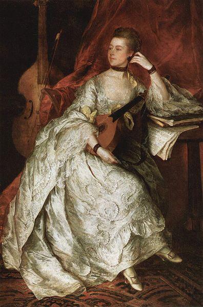 Thomas Gainsborough Portrait of Ann Ford France oil painting art